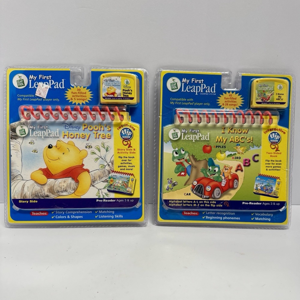 My First LeapPad Books & Cartridges: Winnie The Pooh,‎ I Know My ABC's New